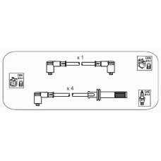 FAS31 JANMOR Комплект проводов зажигания