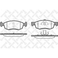 183 032L-SX STELLOX Комплект тормозных колодок, дисковый тормоз