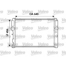 734805 VALEO Радиатор, охлаждение двигателя