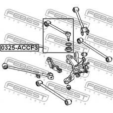 0325-ACCF3 FEBEST Рычаг независимой подвески колеса, подвеска колеса