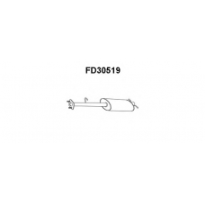 FD30519 VENEPORTE Предглушитель выхлопных газов