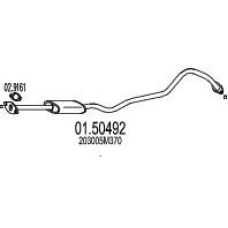 01.50492 MTS Средний глушитель выхлопных газов