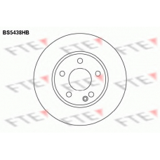 BS5438HB FTE Тормозной диск