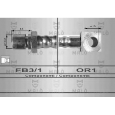 8540 Malo Тормозной шланг