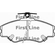 FBP3043 FIRST LINE Комплект тормозных колодок, дисковый тормоз