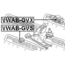 VWAB-GVX FEBEST Подвеска, рычаг независимой подвески колеса