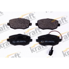 6006702 KRAFT AUTOMOTIVE Комплект тормозных колодок, дисковый тормоз