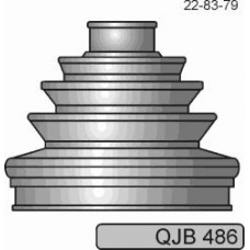 QJB486 QUINTON HAZELL Комплект пылника, приводной вал