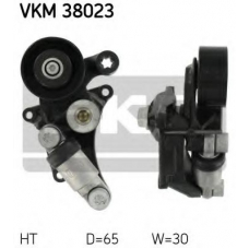 VKM 38023 SKF Натяжной ролик, поликлиновой  ремень