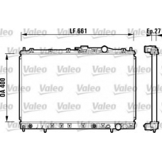734141 VALEO Радиатор, охлаждение двигателя