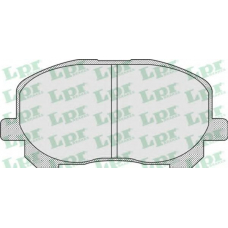 05P904 LPR Комплект тормозных колодок, дисковый тормоз