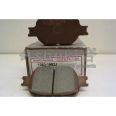 1080-1902J ASHUKI Комплект тормозных колодок, дисковый тормоз