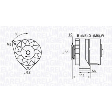 063534893700 MAGNETI MARELLI Генератор