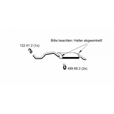 640015 ERNST Глушитель выхлопных газов конечный