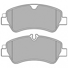 LP2662 DELPHI Комплект тормозных колодок, дисковый тормоз