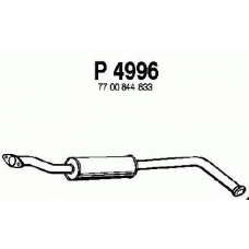 P4996 FENNO Средний глушитель выхлопных газов