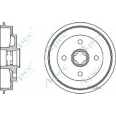 DRM9146 APEC Тормозной барабан