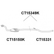 CT15349K VENEPORTE Катализатор