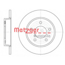 6906.00 METZGER Тормозной диск