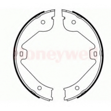 362440B BENDIX Комплект тормозных колодок, стояночная тормозная с