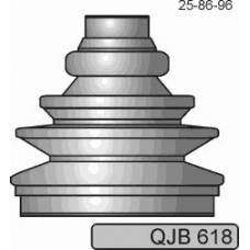 QJB618 QUINTON HAZELL Комплект пылника, приводной вал