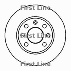 FBD266 FIRST LINE Тормозной диск