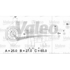 436614 VALEO Генератор