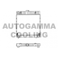 100527 AUTOGAMMA Радиатор, охлаждение двигателя