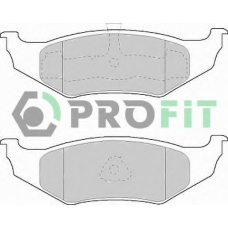 5000-1099 PROFIT Комплект тормозных колодок, дисковый тормоз