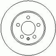 6545 10 KAWE Тормозной диск