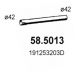 58.5013 ASSO Труба выхлопного газа