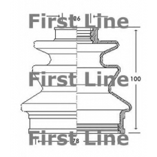 FCB2106 FIRST LINE Пыльник, приводной вал