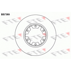 BS7369 FTE Тормозной диск