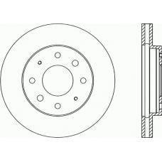 BDR1345.20 OPEN PARTS Тормозной диск