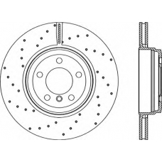 BDRS1562.25 OPEN PARTS Тормозной диск