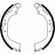 8100 14565 TRISCAN Комплект тормозных колодок