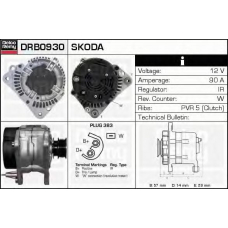 DRB0930 DELCO REMY Генератор