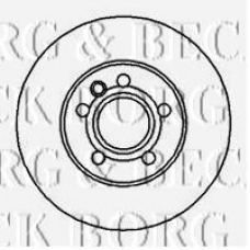 BBD4135 BORG & BECK Тормозной диск