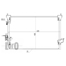 027-016-0004 LORO Конденсатор, кондиционер