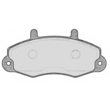 RA.0447.0 RAICAM Комплект тормозных колодок, дисковый тормоз