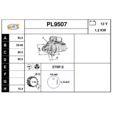 PL9507 SNRA Стартер