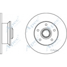 DSK224 APEC Тормозной диск