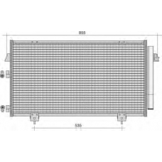 350203388000 MAGNETI MARELLI Конденсатор, кондиционер