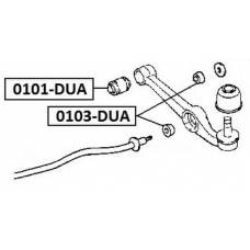 0103-DUA ASVA Ремкомплект, опора стойки амортизатора