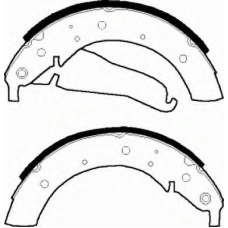 T0611196 RAMEDER Комплект тормозных колодок