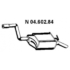 04.602.84 EBERSPACHER Глушитель выхлопных газов конечный