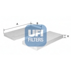 53.164.00 UFI Фильтр, воздух во внутренном пространстве