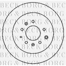 BBD4739 BORG & BECK Тормозной диск