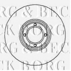 BBD4264 BORG & BECK Тормозной диск