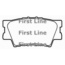FBP3633 FIRST LINE Комплект тормозных колодок, дисковый тормоз